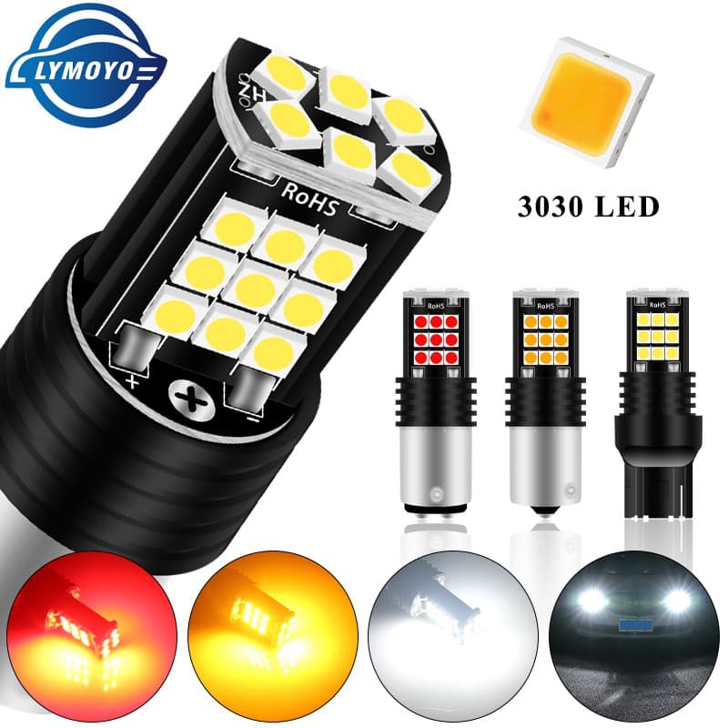Ảnh Đèn LED tín hiệu LYMOYO T20 1156 Ba15S cho xe hơi siêu sáng 1157w21w P21 5w 1