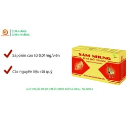 Thumbnail Sâm nhung đại bổ thận AN CHÂU dùng cho người thân yếu hộp 4 vỉ 40 viên - Global Pharma 1