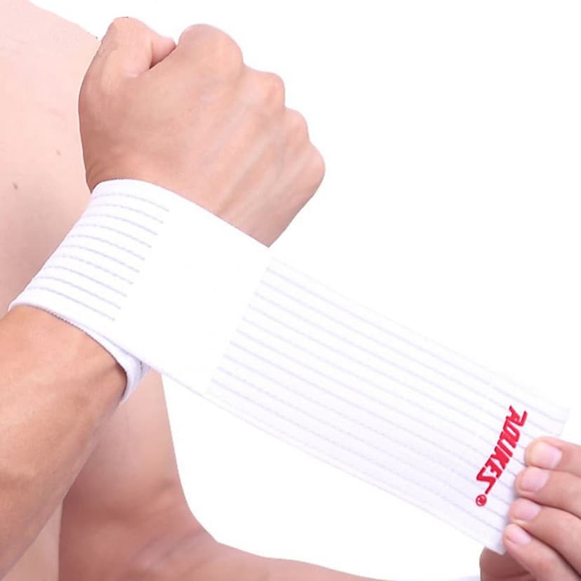 Ảnh Quấn Cổ Tay Trờ Lực Tập Gym, Chơi Thể Thao Dài 43cm Aolikes A1526 Chính Hãng 3