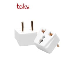 Thumbnail Ổ Cắm Điện - Taky, Chuyển Đổi Từ 3 Chân Sang 2 Chân - 3 Chấu Sang 2 Chấu, Tiện Dụng, An Toàn - 8611 2