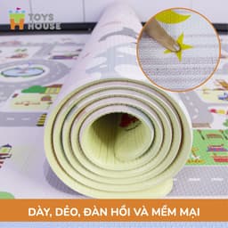 Thumbnail Thảm trải sàn Silicon chống trơn trượt cho bé Toyshouse tiêu chuẩn Châu Âu EU71 kích thước 1.4m x2m 4