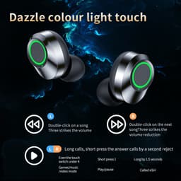 Thumbnail Tai nghe nhét tai không dây Vitog Yd03 Yd04 Tws 9D Bluetooth 5.3 tích hợp mi cờ rô giảm tiếng ồn màn hình 3