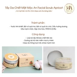 Thumbnail Tẩy Da Chết Mặt Mộc An Vỏ Hạt Mơ Và Óc Chó Facial Scrub Apricot - Giúp Làn Da Sáng Mịn 100g 4