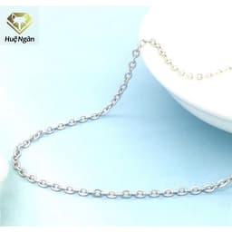 Thumbnail Dây chuyền bạc Ý 925 Huệ Ngân- Mắt xích 1