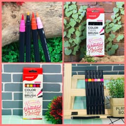 Thumbnail Bút Màu 2 đầu Monami Color Twin Brush Hộp 6 Màu (Thái Lan) ( 3 hộp lẻ tùy chọn) 2