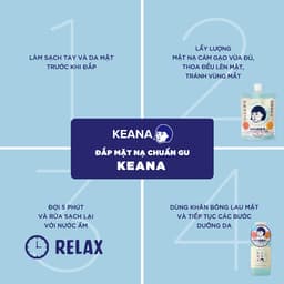Thumbnail Mặt Nạ Cám Gạo Dạng Thoa Keana Rice Pack 170g 4