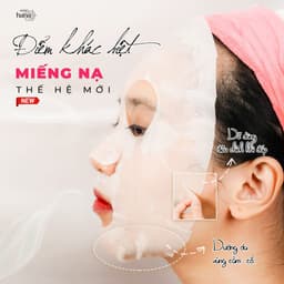 Thumbnail Mặt Nạ Giấy Dưỡng Trắng Mờ Thâm Mụn - Chiết Xuất Hoa Nhung Tuyết RIORI HANA 2