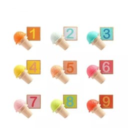 Thumbnail Đồ chơi giáo dục trẻ em bộ bán kem Topbright mô phỏng bé học đếm, học màu vui vẻ, phong cách Montessori Roadstar 4