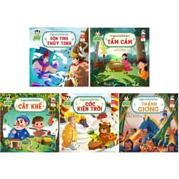 Thumbnail Sách - Truyện cổ tích Việt Nam - Song ngữ Việt - Anh (mã lẻ) - Đinh Tị 1