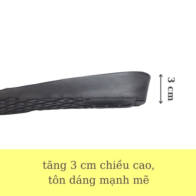Ảnh Lót giày tăng chiều cao Inichi I1086 tăng 3cm loại tốt 1