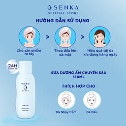 Thumbnail Sữa dưỡng cấp ẩm chuyên sâu Senka Deep moist Emulsion 150ml_15916 3