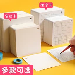 Thumbnail 50 Thẻ flashcard kèm khoen ghi chú học từ vựng tiếng trung,nhật,hàn-Ktbook 4