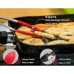 Thumbnail Kẹp silicone thực phẩm bằng thép không gỉ Walfos 4