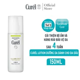 Thumbnail Lotion Dưỡng Da Dành Cho Da Dầu Curel Sebum Trouble Care Sebum Care Lotion 150ml 3