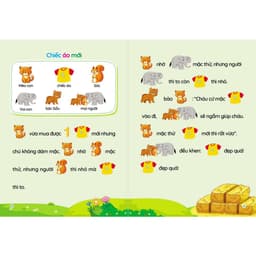 Thumbnail Sách - Tuyển tập Thơ - Truyện - Đồng dao - Câu đố cho bé từ 0-6 tuổi (sách có kèm file nghe) giúp trẻ tập nói tập đọc 4