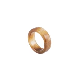 Thumbnail OIMG  Nhẫn nữ acrylic Retro màu hổ phách kết hợp 4