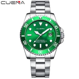 Thumbnail CUENA Thời trang mới Đồng hồ nam bằng thép không gỉ Thạch anh không thấm nước Thể thao thông thường 6004S 1