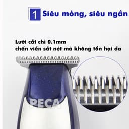 Thumbnail Tông đơ chấn viền Kemei KM-5021 nhỏ gọn tiện lợi có thể khắc tóc, cạo đầu, tattoo tóc - Hàng chính hãng 3