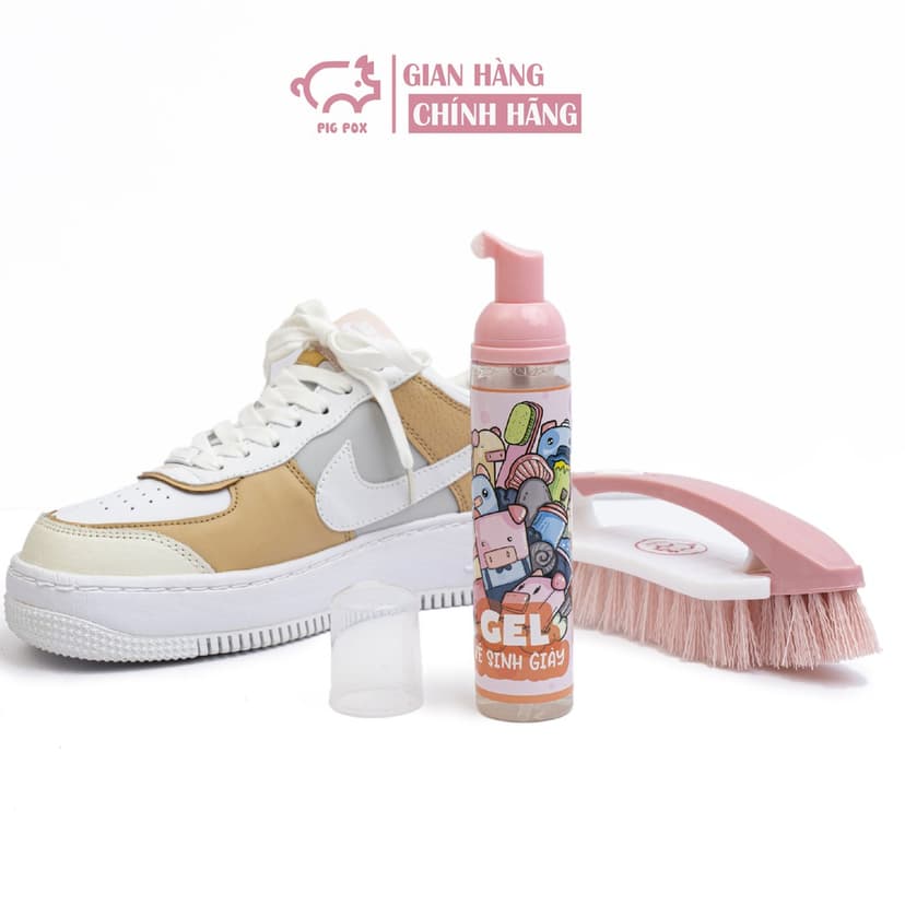 Ảnh Chai xịt vệ sinh giày PIGPOX dạng gel bọt 100ml 3
