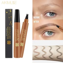 Thumbnail Bút kẻ chân mày AIKIMUSE thiết kế 4 mũi phẩy sợi sắc nét 20g 3