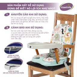Thumbnail Ghế Ngồi Ăn Dặm Cho Bé Mastela 1013 2