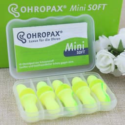 Thumbnail Hộp 10 nút bịt tai OHROPAX MINI SOFT size nhỏ xuất xứ từ Đức (Siêu mềm mại, nhỏ nhắn) 3