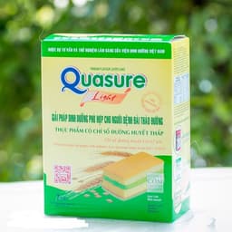Thumbnail Combo 2 Hộp Bánh Bông Lan Quasure Light Cốm Bibica 126g - Thực phẩm cho người ăn kiêng, tiểu đường 3