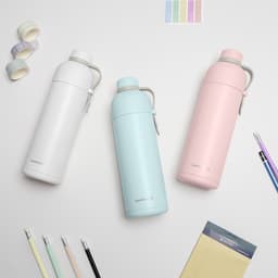 Thumbnail Bình giữ nhiệt LocknLock Belt Bottle LHC4267 490ml 3 Màu có quai xách, thép không rỉ SUS304 - K-MALL 2