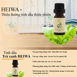 Thumbnail Tinh dầu Trà xanh HEIWA nhập khẩu Ấn Độ có giấy kiểm định, dung tích 50ml 2