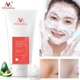Thumbnail MeiYanQiong Sữa rửa mặt chiết xuất từ bơ hạt mỡ se khít lỗ chân lông dưỡng trắng da Kiềm Dầu thảo dược Sáng Cleanser Sâu Kiềm Dầu Cho Da Mụn Deep Cleansing Foam 60g 2
