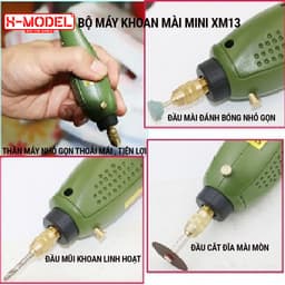 Thumbnail Bộ máy khoan mài chà nhám đa năng XM13 X- MODEL thích hợp gia công đồ mô hình Anime Nhật 2