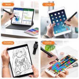 Thumbnail Bút cảm ứng HdoorLink kỹ thuật số 2 trong 1 đa năng thích hợp cho điện thoại/ máy tính bảng 2
