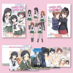 Thumbnail sách - Thiếu Nữ & Chiến Xa -Tập 2 & 3 (Bộ 2 Tập)Tặng Kèm 5 Bookmark + 4 Postcard 2