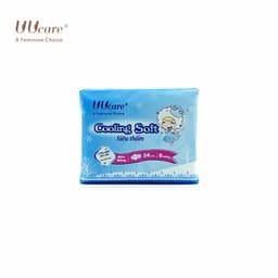 Thumbnail Băng vệ sinh UUcare Young Girl Cooling Soft ban ngày 24cm 8 Miếng/Gói 3