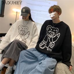 Thumbnail Áo Sweater Dáng Rộng Hợp Thời Trang Cá Tính 3