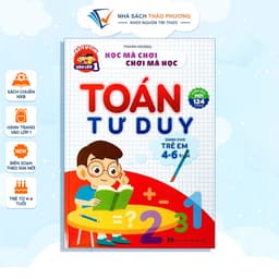 Thumbnail Sách - Toán Tư Duy - Dành cho trẻ em từ 4 - 6 tuổi 1