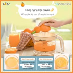 Thumbnail Máy vắt cam Bear 400ml CZJ-A04B1- Hàng Chính Hãng Bảo hành 18 tháng 4