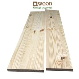 Thumbnail Mặt gỗ thông Dwood dày 30 rộng 200 bào láng 4 mặt làm mặt bàn, kệ cực cứng cáp 1