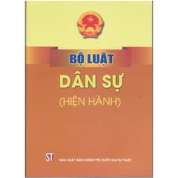 Thumbnail Sách - Bộ luật dân sự (hiện hành) 2