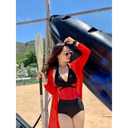 Thumbnail Đai Nịt Bụng Latex Corset Chuẩn Chính Hãng Hy Lạp (Màu Đỏ) -Tặng ngay 1 áo liner 100k 3
