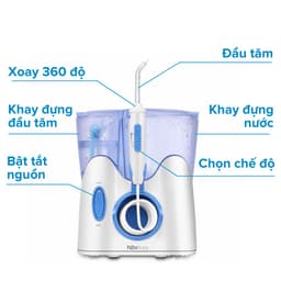 Thumbnail Máy tăm nước gia đình H2OFLOSS HF9 nhập khẩu chính hãng, tặng 12 đầu tăm - Đổi mới 12 tháng 4