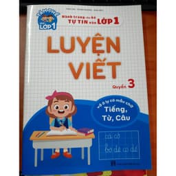 Thumbnail Sách - Luyện Viết (Quyển 3) - Luyện Viết Tiếng, Từ, Câu - Hành Trang Cho Bé Tự Tin Vào Lớp 1 4