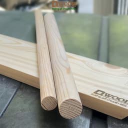 Thumbnail Thanh Gỗ Tròn Dwood Đường Kính 2cm, 3cm - Chiều Dài Tự Chọn 1