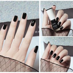 Thumbnail Sơn Móng Tay 8ml Khô Nhanh Màu Sắc Thời Trang Màu Trắng Trong Suốt Không Lộ Dầu Sáng Bóng 4