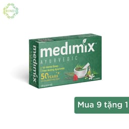 Thumbnail Set 9 xà phòng Medimix 18 loại thảo dược 125g/bánh Tặng 1 xà phòng 125g 1