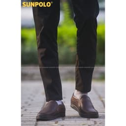 Thumbnail Giày lười nam Da bò cao cấp SUNPOLO đi làm công sở, đi chơi LS3028 2