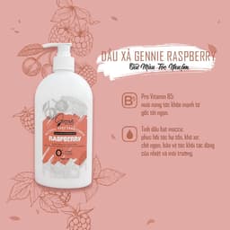 Thumbnail Dầu gội - xả Gennie Natural Care Raspberry cho tóc nhuộm và tóc highlight 400ml 3