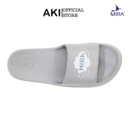 Thumbnail Dép Xốp Quai Ngang Cao Cấp Mira Fl Xám Thể Thao Nam Nữ Dẻo Nhẹ Thời Trang - Mf001 3