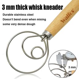 Thumbnail Dụng cụ trộn bột WALFOS làm từ thép không gỉ chất lượng cao 1