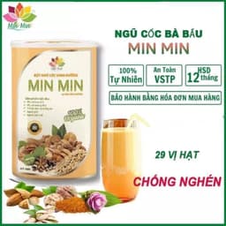 Thumbnail 2 Hộp Ngũ Cốc  Min Min Bổ Sung Dinh Dưỡng Cho Gia Đình - ngũ cốc lợi sữa, ngũ cốc bầu 1